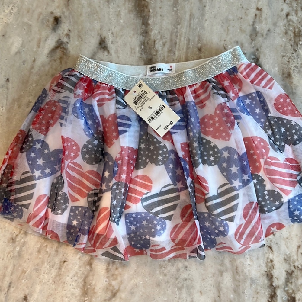 Size 5 girls skirt